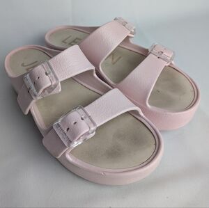 LEMON JELLY Baby Pink Women Platform Sandals Size 36 = 6 US Made In Portugal